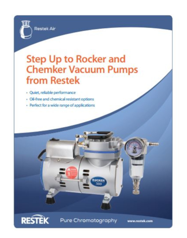 Restek Rocker & Chemker Vacuum Pumps